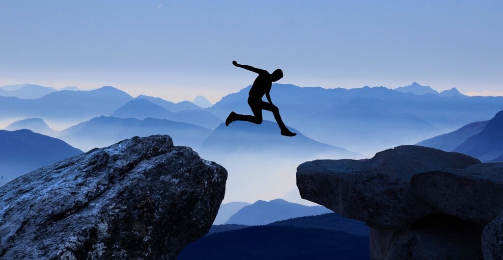 cliff, leap, high, rock, boy, silhouette, leisure time, risk, sports, freedom, athletic, heaven, composing, rock formation, klipp springer, landscape, flying, overcoming, body, leap, risk, risk, risk, risk, risk